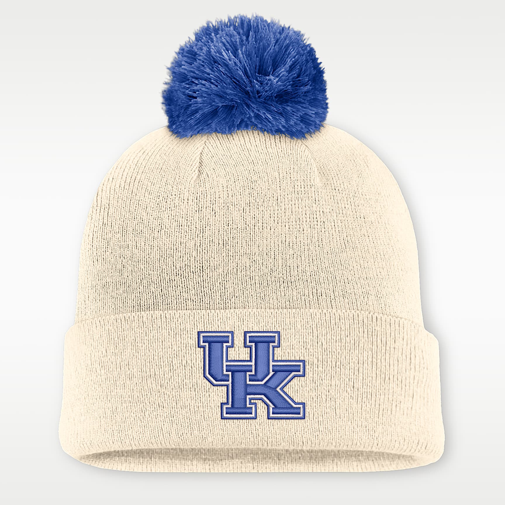 Kentucky Campus Prep Script Men's Nike College Cuffed Pom Beanie